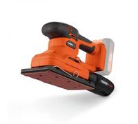 Powerplus Dual Power - Lijadora vibratoria inalámbrica de 20 V POWDP50300, papel abrasivo 187 x 90 mm, 24000 min-1, con 1 bolsa para el polvo y 1 hoja de papel abrasivo, sin batería ni cargador