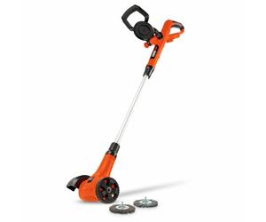 Powerplus Dual Power POWDPG8060-20V - Extractor de malas hierbas con batería y cargador sin batería y cepillo de acero y nailon