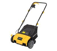 Powerplus Escarificador-Aireador de Césped 1300W, Ancho 320mm con 4 Posiciones, Bolsa 35L, Cuchillas Giratorias, Revive Césped hasta 500m²