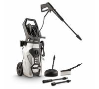Powerplus Limpiador de Alta presión eléctrico POWXG90500 - Limpiador de terraza de 2200 W, función Start/Stop, Presión Máx. de 170 Bares y Temperatura de 50°C, Manguera de 8 m y Accesorios Incluidos