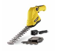 Powerplus POWXG2033 - Tijeras de podar ligeras eléctricas con batería de iones de litio - 2 en 1 herramienta de jardín como tijeras de césped, recortadora y tijeras de arbustos para setos, arbustos y