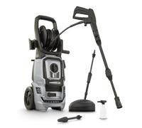 Powerplus POWXG90411 - Hidrolimpiadora eléctrica de 1800 W, función de Arranque/Parada, presión máxima de 140 Bar y Temperatura de 50 °C, Manguera de 8 m y Accesorios incluidos