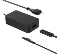 PowerPortnerLink Cargador de 65W Compatible con Microsoft Surface Pro 10 9 8 7 7+ 6 5 4 3 X Surface Laptop 7 6 5 4 3 2 1 Surface Book 3 2 1/Go 1 2 3 Adaptador de Carga para Tablet con Windows