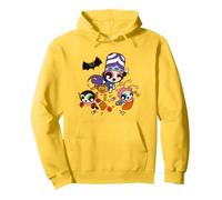 Powerpuff Girls Halloween Sudadera con Capucha, Unisex para Adultos, Limón, M