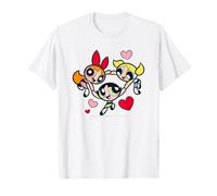Powerpuff Girls Hearts Circle Camiseta