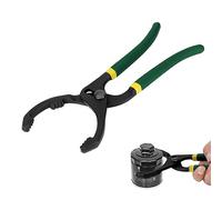 Powerruif Alicate ajustable para filtro de aceite, Llave de 230mm para filtro de aceite, herramienta de extracción de filtros de aceite ajustables, Para Filtros Aceite Desde ø 55Mm Hasta ø 110Mm