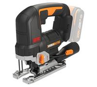 WORX Sierra de calar 20V | Power Share | WX542.9 Potente motor sin escobillas | 3 posiciones, penduleo y tubo de aspiración | sin batería ni cargador | Caja de cartón