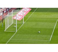 POWERSHOT - Red de fútbol de Estadio (11 x 2 m), Color Blanco - 4 mm