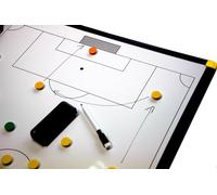 POWERSHOT - Tabla táctica de fútbol Pro - magnética - Diferentes tamaños a Elegir. (Cuadro + Bolsa (45 x 60 cm)