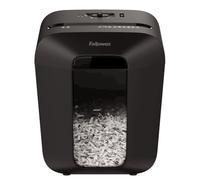Destructora trituradora de papel Fellowes LX50, uso personal, destruye hasta 9 hojas en partículas de 4x37mm, Din P-4, papelera 17 litros/217 hojas