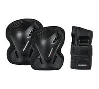 Powerslide One Basic Adult TR-Pack - Protector para Patines, Todo el año, Unisex Adulto, Color Negro, tamaño Extra-Large