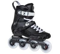 Powerslide S1 Urban Inline Skates - 4 ruedas de 80 mm, riel de aluminio beta de 243 mm, ajuste cómodo, hebilla de trinquete de 45°, rodamientos Wicked ABEC 9, patines de ciudad para hombre y mujer