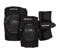 Powerslide Standard Men Tri-Pack - Protector para Hombre, Todo el año, Hombre, Color Negro, tamaño Small