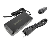 PowerSmart 42V 4A cargador de 3 pines para baterías de iones de litio de 36V, para FEU Vert E-Rox E-Bike - 36V (IMP 3 pines) batería