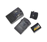 PowerSmart® - Batería + cargador 500 mAh para cámaras modelos Contax 645, AX, N1, RTS III, RX, RX II, Duracell DL245, Energizer 2 CR5, EL2CR5, Fujifilm 2 CR5, IEC 2 CR5, Kodak KL2CR5