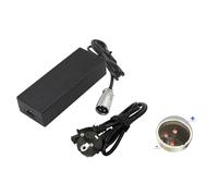 PowerSmart Cargador 29.4V 2.35A AC Adaptador de corriente para batería de iones de litio de 24V para HP1202L2, con XLR de 3 pines
