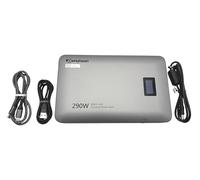 PowerSmart Powerbank 213Wh 290W 12-30V DC Entrada para panel solar y coche | | PD 140W Laptop Batería externa con LCD y UPS | Planta de energía portátil para drones DJI, MacBook Pro, exterior