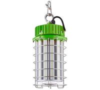 PowerSmith PTLK52-200 24,000 Lumen Temporary Indoor/Outdoor Rated LED Work Light with Metal Hanging Hook and 10ft. Grounded Daisy Chain Power Cord