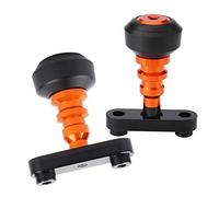 Powersports Frame Sliders Body Frame Parts Par de Frame Slider Crash Pad Collision Falling Protectors para Motocicleta 125 200 390 13-15 390 Accesorios