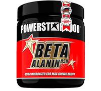 Powerstar BETA ALANIN 850 - Alta dosis | 5100 mg por porción | 300 cápsulas | Fabricación alemana | Carnosina Booster | Beta Alanina 100% pura | Sin estearato de magnesio ni dióxido de titanio |