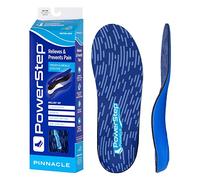 Powerstep Pinnacle Shoe Insoles - Shock-Absorbing Arch Support and Cushioning for Plantar Fasciitis