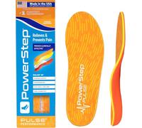 PowerStep Plantillas, rendimiento de pulso, inserto de alivio del dolor para zapatos de correr, soporte de arco atlético ortopédico para mujeres y hombres, fabricado en los Estados Unidos (M 10-10.5