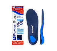 PowerStep ProTech Classic - Plantillas ortopédicas de grado médico para aliviar el dolor de arco - Hechas para aliviar la fascitis plantar + dolor de talón - Soporte de arco ortopédico para mujeres y
