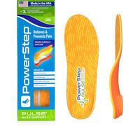 PowerStep Pulse Maxx - Plantillas ortopédicas correctivas de sobrepronación para zapatos de correr, máximo alivio del dolor de tobillo, pies y soporte de arco, fabricadas en los Estados Unidos (M 7