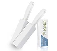 Powerstone Piedra Pómez Limpiadora de Inodoros con Mango (paquete de 2) - Una Solución Fiable y Segura para Limpiar Cal, Moho y Manchas de Agua Dura en Inodoros, Rejillas, Azulejos, Lechada y Piscinas