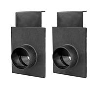 PowerTec 0681c262-91c0-45d5-a63e-4017a59b9035 70133-P2 2-1/2 pulgadas colector de polvo/accesorios de vacío, 2 unidades, puerta de explosión de 2.5 pulgadas