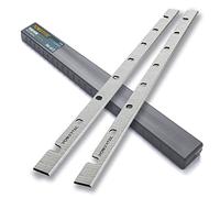 POWERTEC 12809V 12-1/2" HSS cuchillas cepilladoras de repuesto para DeWalt DW7332 DW733 - Juego de 2