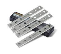 POWERTEC 14801DD - Cuchillas de unión de 6 pulgadas de repuesto para Craftsman 21788, Porter Cable PC160JT, Grizzly G0612, Delta 37-070, JT160, Shop Fox W1814, POWERTEC BJ600, Wen JT3062, 4 cuchillos