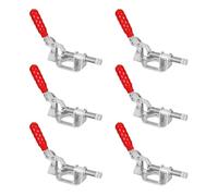 POWERTEC 20304-P6 Abrazadera de palanca de liberación rápida 302FM - Capacidad de sujeción de 300 libras, paquete de 6