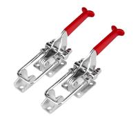 POWERTEC 20306-P2 - Abrazaderas de palanca de perno ajustable de acción en U de 4000 a 2000 libras de capacidad de sujeción, 2 unidades