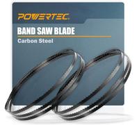POWERTEC 59-1/4 Inch Bandsaw Blades, 1/8" x 14 TPI Band Saw Blades for Sears Craftsman, Ryobi, B&D, Skil, Protect and Tradesman 9" Band Saw for Woodworking, 2 Pack (13152-P2)