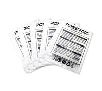 POWERTEC 70008 Bolsas de plástico transparente para recolectar polvo, 14 x 32 pulgadas, bolsas colectoras de polvo para máquina con tambor de filtro de 14 pulgadas, paquete de 5