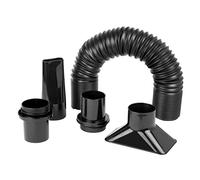 POWERTEC 70208 Kit de manguera flexible de recogida de polvo, 2-1/4 pulgadas, negro