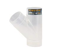 POWERTEC 70228 2-1/2" Y-Fitting, color transparente