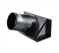 POWERTEC 70288 Router Table Dust Port - Manguera de recogida de polvo Conector de 2-1/2"