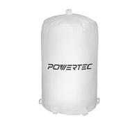 POWERTEC 70333 - Bolsa colectora de polvo, 21 x 31 pulgadas, filtro de 1 micra, para Jet, Grizzly, Shop Fox, Wen, Harbor Freight y POWERTEC DC-1512
