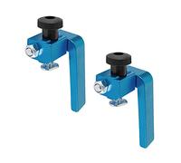 POWERTEC 71135-P2 Tope abatible de valla de 2-1/4 pulgadas para carpintería, 2 unidades