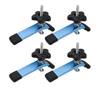 POWERTEC 71168-P2 abrazaderas de sujeción en forma de T, 5-1/2 pulgadas de largo x 1-1/8 pulgadas de ancho, juego de 4