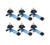 POWERTEC 71168-P3V Abrazadera de sujeción T-Track, 5-1/2 pulgadas de largo x 1-1/8 pulgadas de ancho, paquete de 6, abrazaderas de pista en T para carpintería