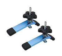 POWERTEC 71168 T-Track - Abrazaderas de sujeción, 5-1/2 pulgadas de largo x 1-1/8 pulgadas de ancho, 2 unidades