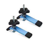 POWERTEC 71168V - Juego de 2 abrazaderas de manguera en T para carpintería (14 x 3,8 cm)