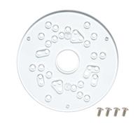 POWERTEC 71381 - Placa base para router universal (5-3/4")