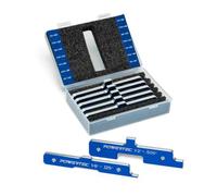 POWERTEC 71579 - Barras de montaje de mesa para enrutadores - Serie de herramientas de carpintería de precisión, juego de 7 piezas