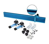 POWERTEC 71633 - Kit de Valla de carpintería de 24 Pulgadas para mesas de Prensa de Taladro con Ranura en T