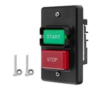 POWERTEC 71652 110/220V monofásico interruptor de encendido/apagado con tornillos para la instalación de la caja de pandillas