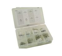 PowerTec 92382 Assorted Staples for Hot Stapler 800pc